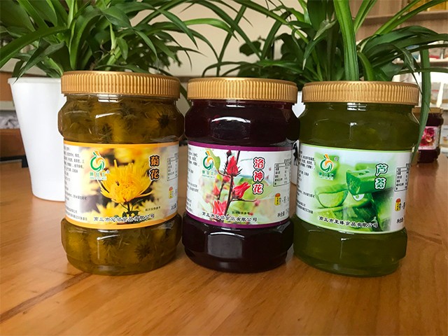 菊花花茶、洛神花花茶、蘆薈花茶